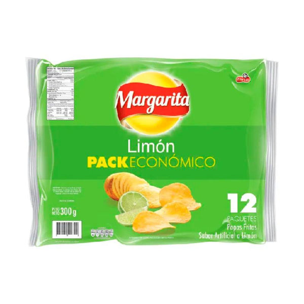 PAPA MARGARITA 12U 25G LIMON